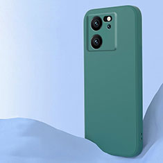 Custodia Silicone Ultra Sottile Morbida 360 Gradi Cover YK6 per Xiaomi Mi 13T Pro 5G Verde