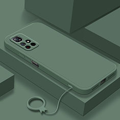 Custodia Silicone Ultra Sottile Morbida 360 Gradi Cover YK6 per Xiaomi Poco M4 Pro 5G Verde