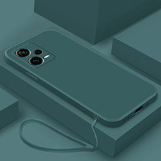 Custodia Silicone Ultra Sottile Morbida 360 Gradi Cover YK6 per Xiaomi Poco X5 5G Verde Notte