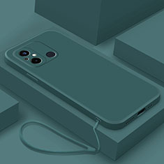 Custodia Silicone Ultra Sottile Morbida 360 Gradi Cover YK6 per Xiaomi Redmi 11A 4G Verde