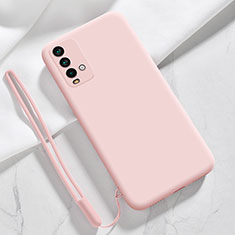 Custodia Silicone Ultra Sottile Morbida 360 Gradi Cover YK6 per Xiaomi Redmi 9T 4G Oro Rosa