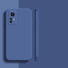 Custodia Silicone Ultra Sottile Morbida 360 Gradi Cover YK6 per Xiaomi Redmi K50 Ultra 5G Blu