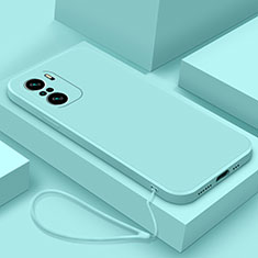 Custodia Silicone Ultra Sottile Morbida 360 Gradi Cover YK7 per Xiaomi Mi 11X Pro 5G Azzurro