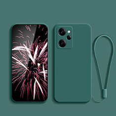 Custodia Silicone Ultra Sottile Morbida 360 Gradi Cover YK7 per Xiaomi Redmi Note 12 Pro Speed 5G Verde