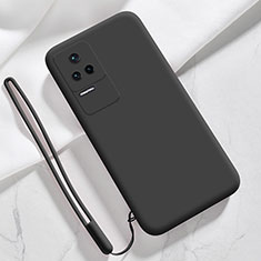 Custodia Silicone Ultra Sottile Morbida 360 Gradi Cover YK8 per Xiaomi Redmi K50 Pro 5G Nero