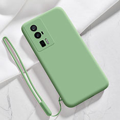 Custodia Silicone Ultra Sottile Morbida 360 Gradi Cover YK8 per Xiaomi Redmi K60 5G Verde