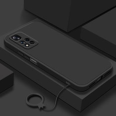 Custodia Silicone Ultra Sottile Morbida 360 Gradi Cover YK8 per Xiaomi Redmi Note 11 Pro+ Plus 5G Nero