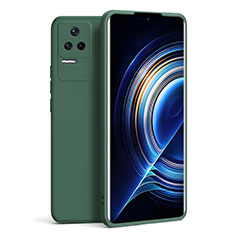 Custodia Silicone Ultra Sottile Morbida 360 Gradi Cover YK9 per Xiaomi Redmi K50 Pro 5G Verde