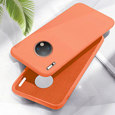 Custodia Silicone Ultra Sottile Morbida 360 Gradi Cover Z01 per Huawei Mate 30 Pro 5G Arancione