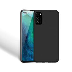 Custodia Silicone Ultra Sottile Morbida 360 Gradi Cover Z03 per Huawei Honor V30 Pro 5G Nero