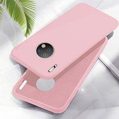 Custodia Silicone Ultra Sottile Morbida 360 Gradi Cover Z05 per Huawei Mate 30E Pro 5G Rosa