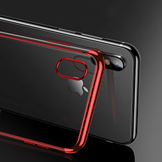 Custodia Silicone Ultra Sottile Morbida 360 Gradi R02 per Apple iPhone Xs Rosso