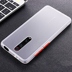 Custodia Silicone Ultra Sottile Morbida Cover C05 per Xiaomi Mi 9T Bianco