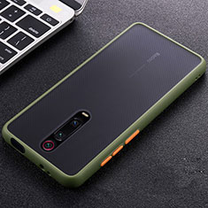 Custodia Silicone Ultra Sottile Morbida Cover C05 per Xiaomi Mi 9T Verde