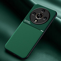 Custodia Silicone Ultra Sottile Morbida Cover con Magnetico per Huawei Honor Magic6 Lite 5G Verde