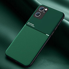 Custodia Silicone Ultra Sottile Morbida Cover con Magnetico per OnePlus Nord CE 2 5G Verde