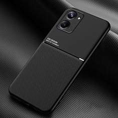 Custodia Silicone Ultra Sottile Morbida Cover con Magnetico per Realme 10 Pro 5G Nero