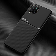 Custodia Silicone Ultra Sottile Morbida Cover con Magnetico per Samsung Galaxy A22 4G Nero