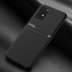 Custodia Silicone Ultra Sottile Morbida Cover con Magnetico per Samsung Galaxy S10 Lite Nero