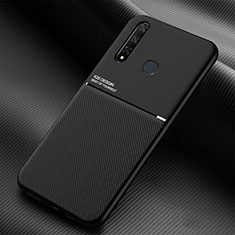 Custodia Silicone Ultra Sottile Morbida Cover con Magnetico per Vivo Y19 Nero