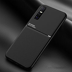 Custodia Silicone Ultra Sottile Morbida Cover con Magnetico per Vivo Y73s 5G Nero