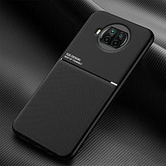 Custodia Silicone Ultra Sottile Morbida Cover con Magnetico per Xiaomi Mi 10i 5G Nero