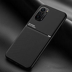 Custodia Silicone Ultra Sottile Morbida Cover con Magnetico per Xiaomi Mi 11i 5G Nero