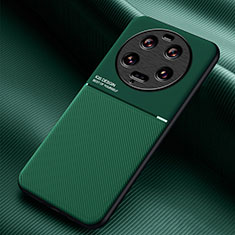 Custodia Silicone Ultra Sottile Morbida Cover con Magnetico per Xiaomi Mi 13 Ultra 5G Verde