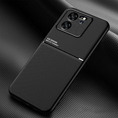 Custodia Silicone Ultra Sottile Morbida Cover con Magnetico per Xiaomi Mi 13T Pro 5G Nero