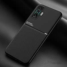 Custodia Silicone Ultra Sottile Morbida Cover con Magnetico per Xiaomi Redmi K50 Gaming 5G Nero