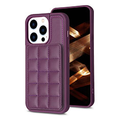 Custodia Silicone Ultra Sottile Morbida Cover con Magnetico S03D per Apple iPhone 16 Pro Max Viola