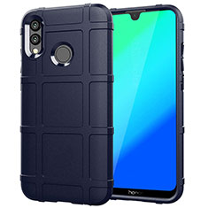 Custodia Silicone Ultra Sottile Morbida Cover Fronte e Retro 360 Gradi per Huawei Honor 10 Lite Blu