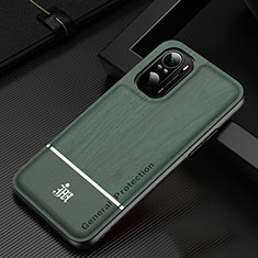 Custodia Silicone Ultra Sottile Morbida Cover JM1 per Xiaomi Redmi K40 Pro+ Plus 5G Verde