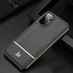 Custodia Silicone Ultra Sottile Morbida Cover JM1 per Xiaomi Redmi Note 10 4G Nero