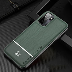 Custodia Silicone Ultra Sottile Morbida Cover JM1 per Xiaomi Redmi Note 10 4G Verde