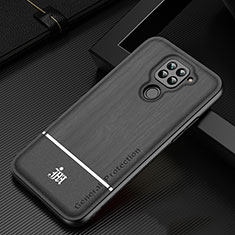 Custodia Silicone Ultra Sottile Morbida Cover JM1 per Xiaomi Redmi Note 9 Nero