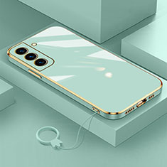 Custodia Silicone Ultra Sottile Morbida Cover M01 per Samsung Galaxy S21 Plus 5G Verde