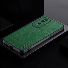 Custodia Silicone Ultra Sottile Morbida Cover PB1 per Huawei Honor 80 Pro Flat 5G Verde