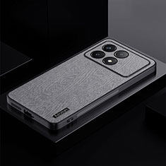 Custodia Silicone Ultra Sottile Morbida Cover PB1 per Xiaomi Redmi K70 Pro 5G Grigio