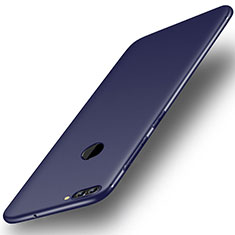 Custodia Silicone Ultra Sottile Morbida Cover S01 per Huawei Y9 (2018) Blu