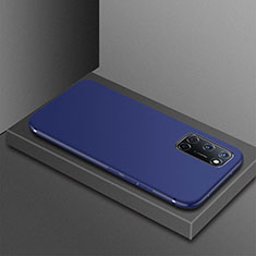 Custodia Silicone Ultra Sottile Morbida Cover S01 per Oppo A72 Blu