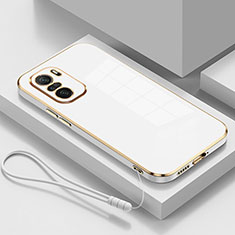 Custodia Silicone Ultra Sottile Morbida Cover S01 per Xiaomi Mi 11X 5G Bianco