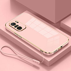 Custodia Silicone Ultra Sottile Morbida Cover S01 per Xiaomi Mi 11X 5G Rosa