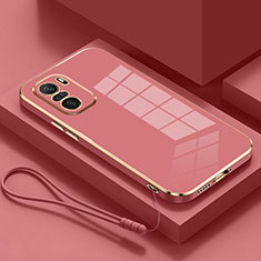 Custodia Silicone Ultra Sottile Morbida Cover S01 per Xiaomi Mi 11X 5G Rosso