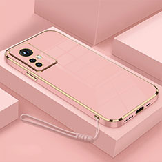 Custodia Silicone Ultra Sottile Morbida Cover S01 per Xiaomi Mi 12T 5G Rosa