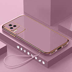 Custodia Silicone Ultra Sottile Morbida Cover S01 per Xiaomi Poco F4 5G Viola