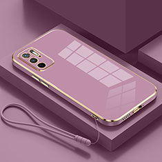 Custodia Silicone Ultra Sottile Morbida Cover S01 per Xiaomi POCO M3 Pro 5G Viola