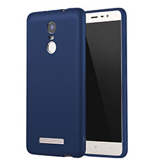 Custodia Silicone Ultra Sottile Morbida Cover S01 per Xiaomi Redmi Note 3 Blu