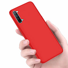 Custodia Silicone Ultra Sottile Morbida Cover S02 per Oppo Reno3 Rosso