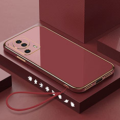 Custodia Silicone Ultra Sottile Morbida Cover S02 per Xiaomi Civi 2 5G Rosso